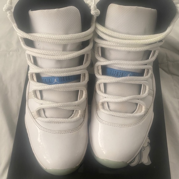 Jordan 11 Blue Legend Columbia Sz 12 No Creases